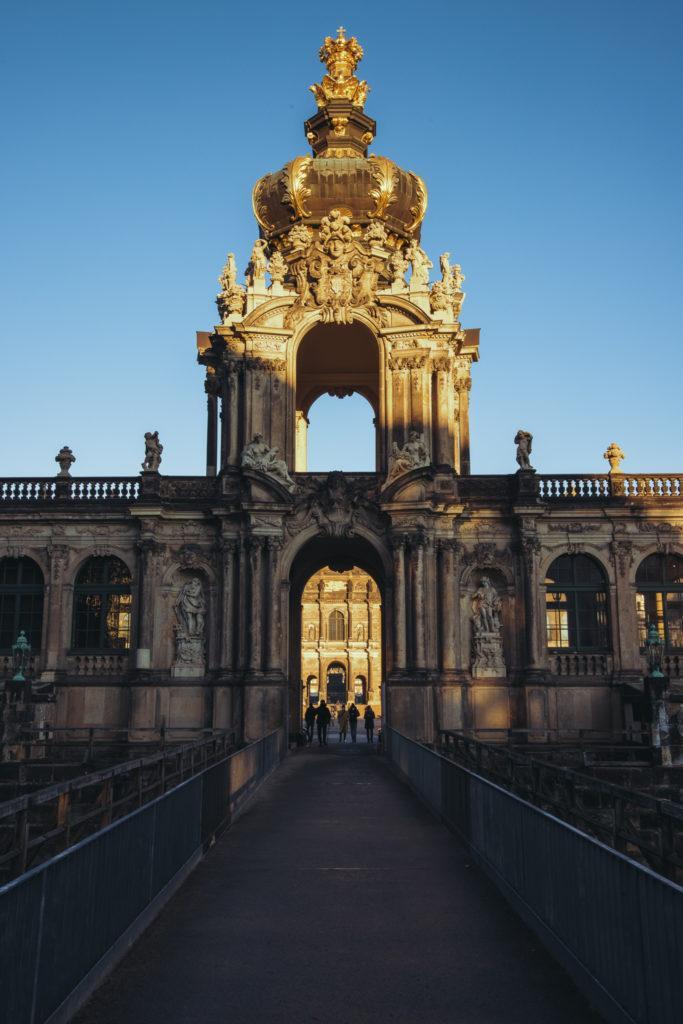 Das Georgstor - südlicher Eingang zum Zwinger